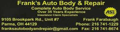 Frank's Auto Body & Repair